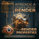 Aprende el menú Render de Blender
