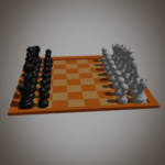 Tablero y Piezas de Ajedrez
