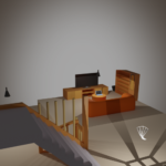 Habitación Low Poly