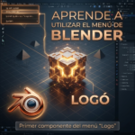 Conoce el menú principal de la interfaz de Blender